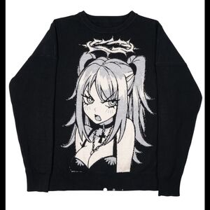Animebae Ride Or Die Knitted Sweater